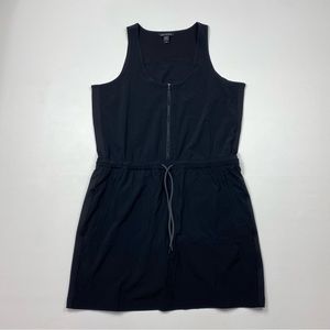 Women’s Athleta 1/2 Zip Sleeveless Athletic Dress W/Shorts Size 12